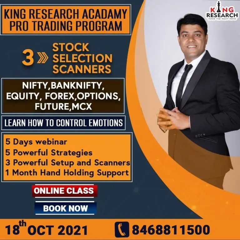 King Research Academy 5 Day Pro Trading Program