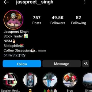Stock Market Course by Jasspreet Singh 2022