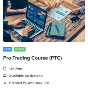 Abhishek Kar Pro Trading Course 2023